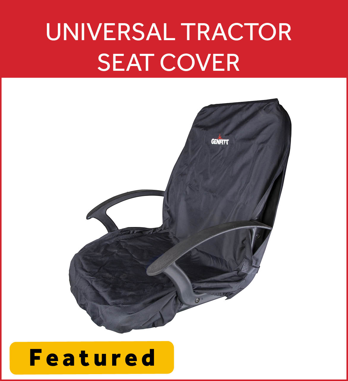 Genfitt Universal Tractor Seat Cover